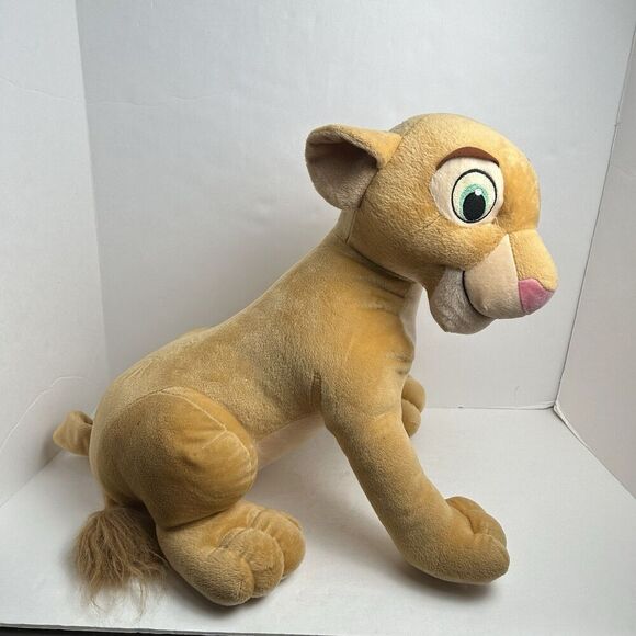 Vintage Disney Lion King Nala Plush Stuffed Animal Hasbro 2002 Large 22" Toy Cub - Picture 1 of 5